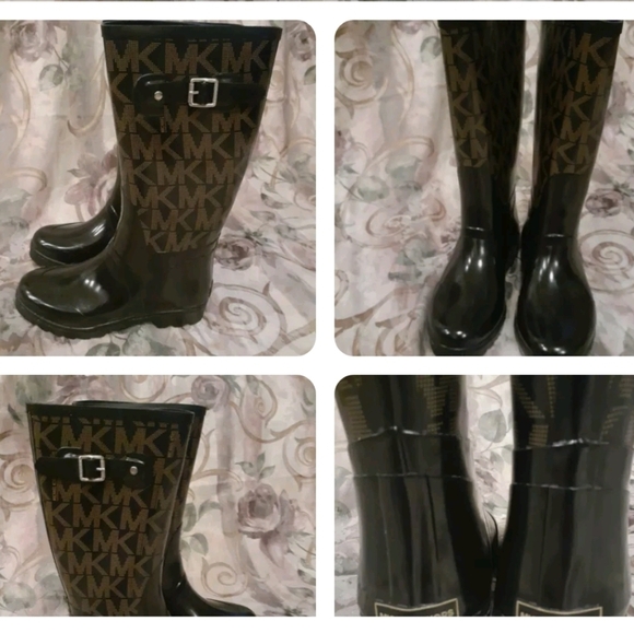MICHAEL KORS RUBBER RAIN BOOTS SIZE 7 - Picture 7 of 7